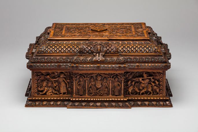 Carved South Indian Box | MasterArt